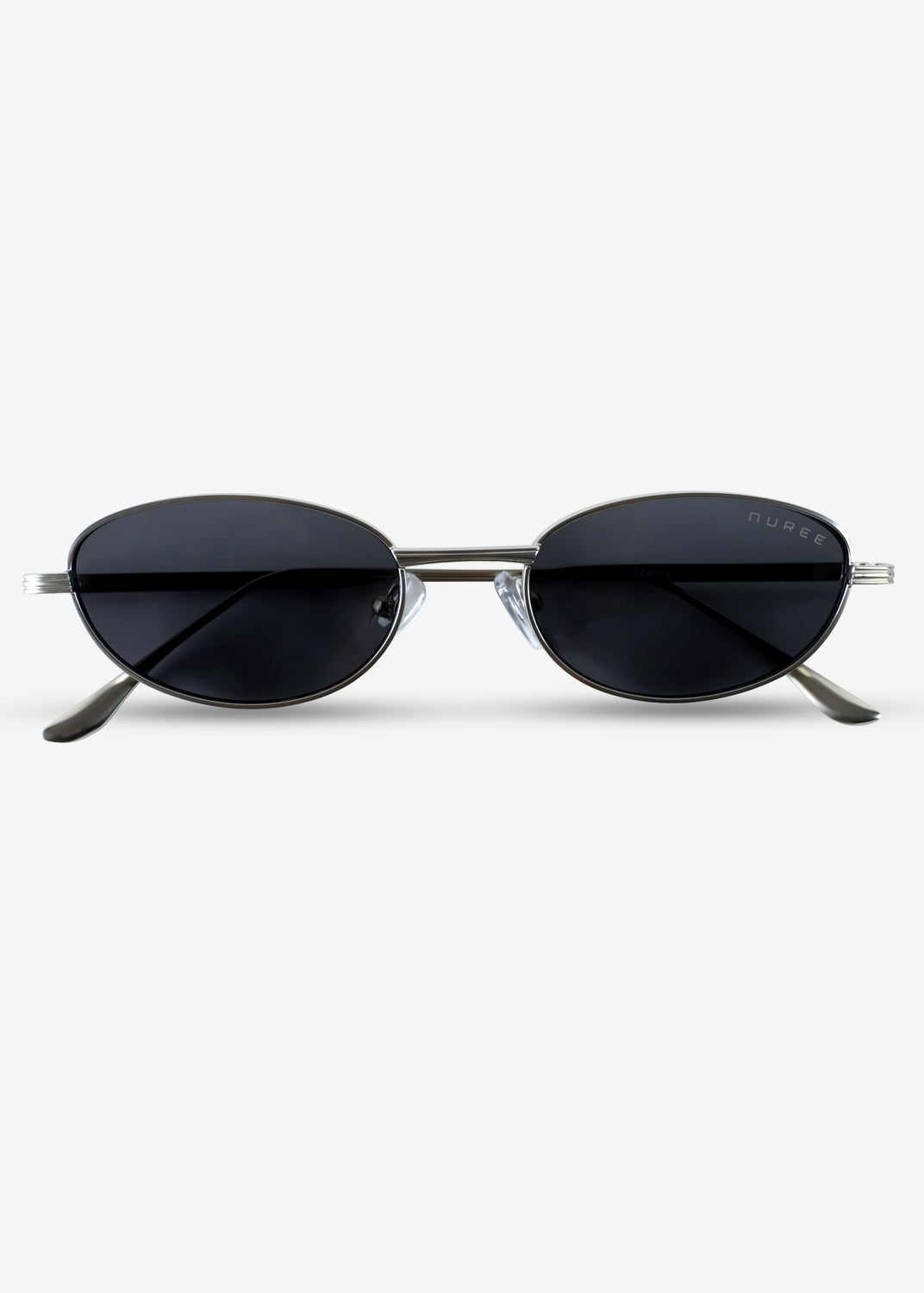 NOIRIS-Silver and Black Sunglasses