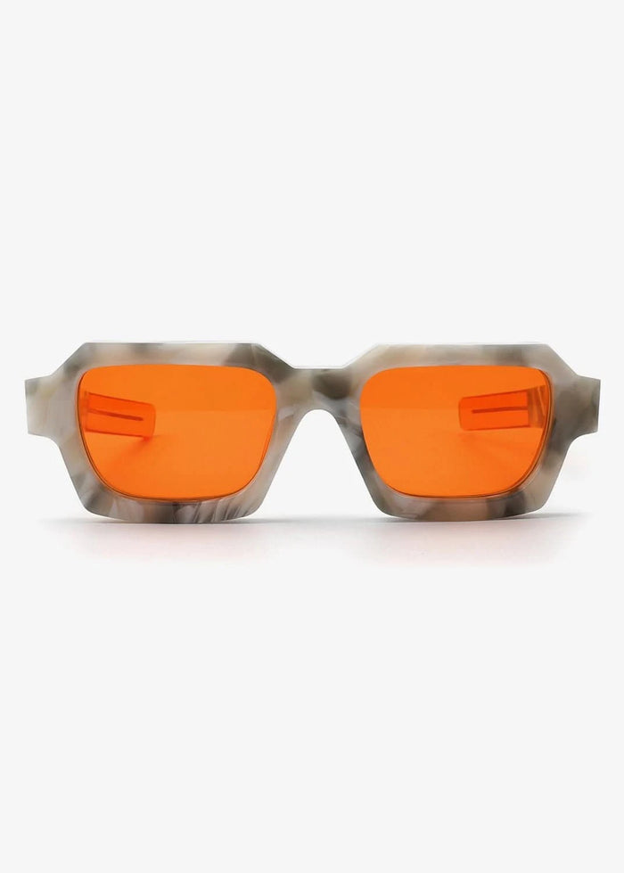Alta Silver Orange - Polarized Sunglasses - Nuree World