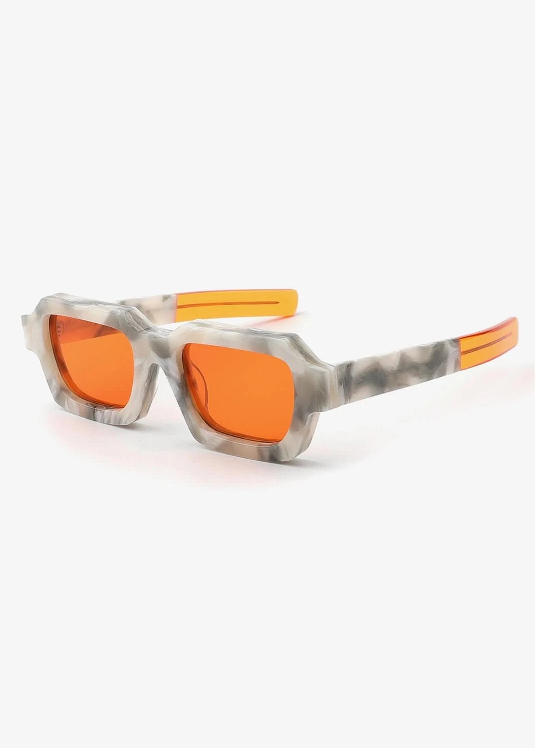 Alta Silver Orange - Polarized Sunglasses - Nuree World