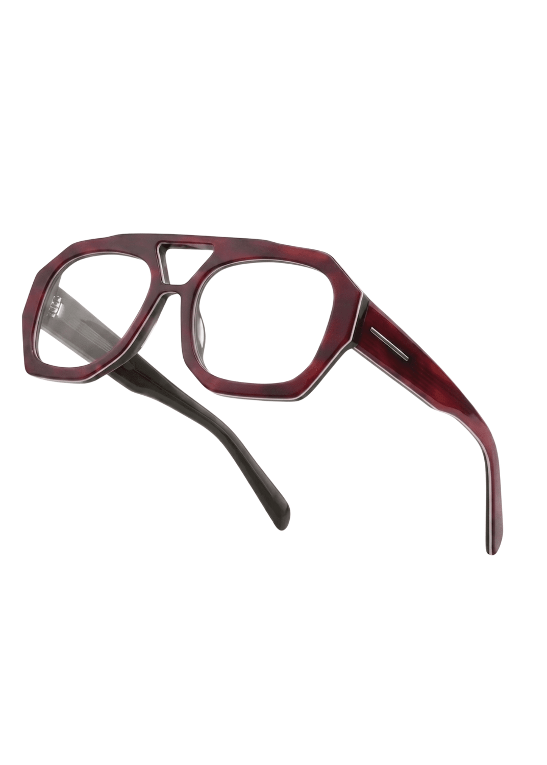 APEX-Burgundy Acetate Optical Frame - Nuree World