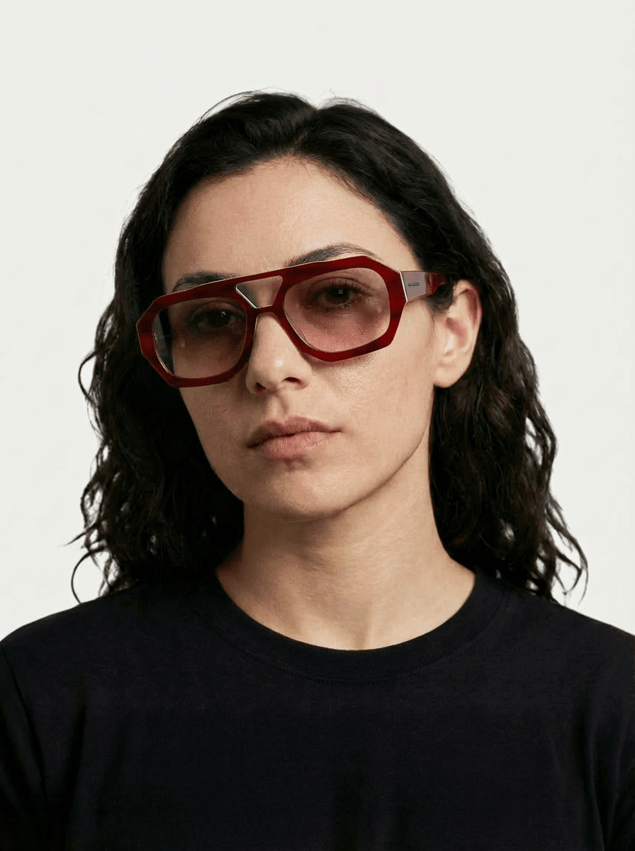 APEX - Burgundy Wine Polarised Sunglasses - Nuree World