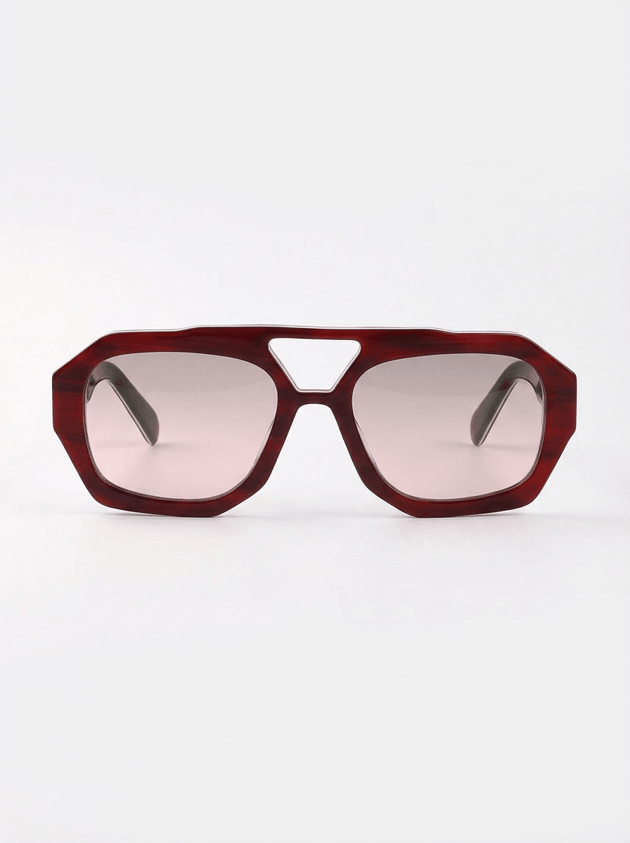 APEX - Burgundy Wine Polarised Sunglasses - Nuree World