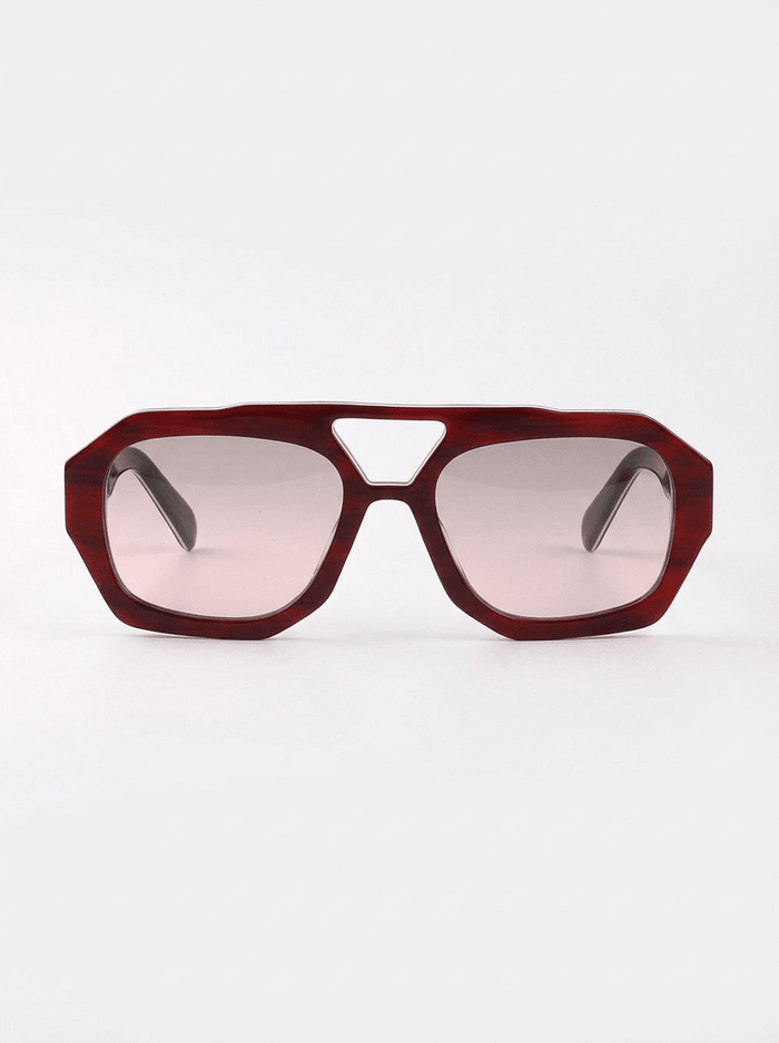 APEX - Burgundy Wine Polarised Sunglasses - Nuree World