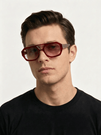APEX - Burgundy Wine Polarised Sunglasses - Nuree World