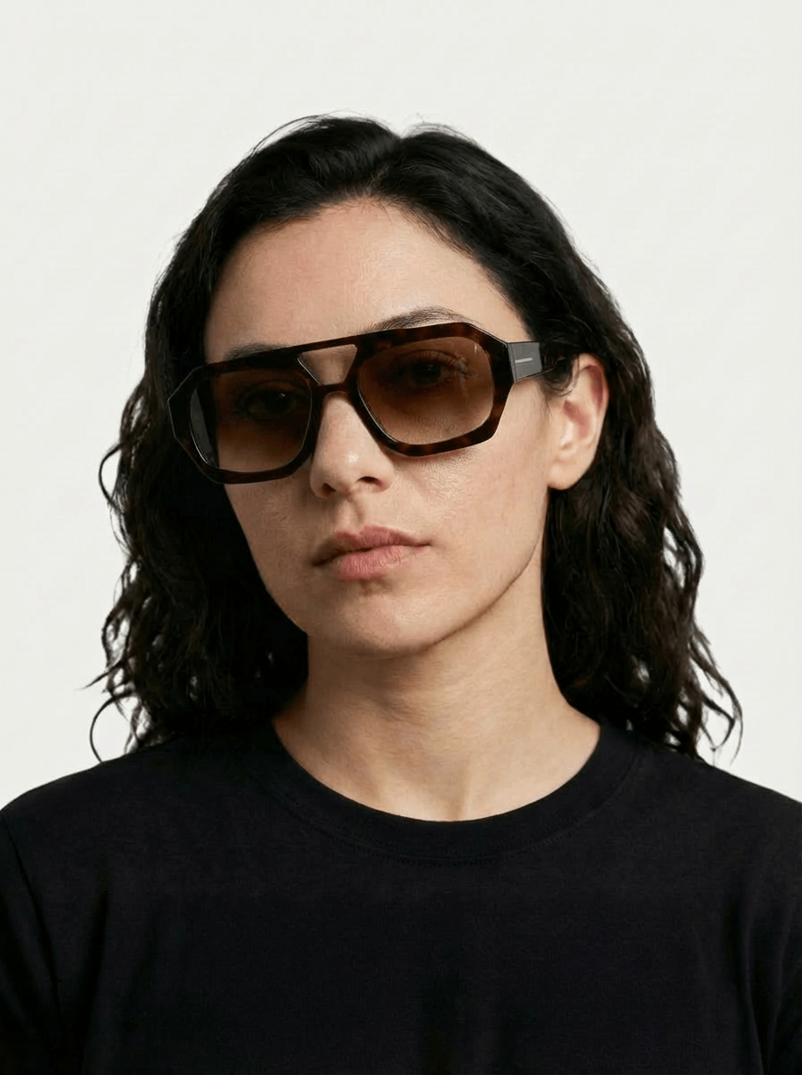APEX - Havana Tortoiseshell Polarised Sunglasses - Nuree World