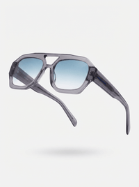 APEX - Smoke Grey and Blue Gradient Polarised Sunglasses - Nuree World
