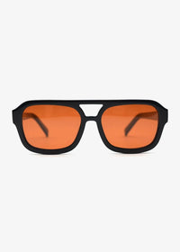 Badshah Black/Orange - Polarized Sunglasses - Nuree World