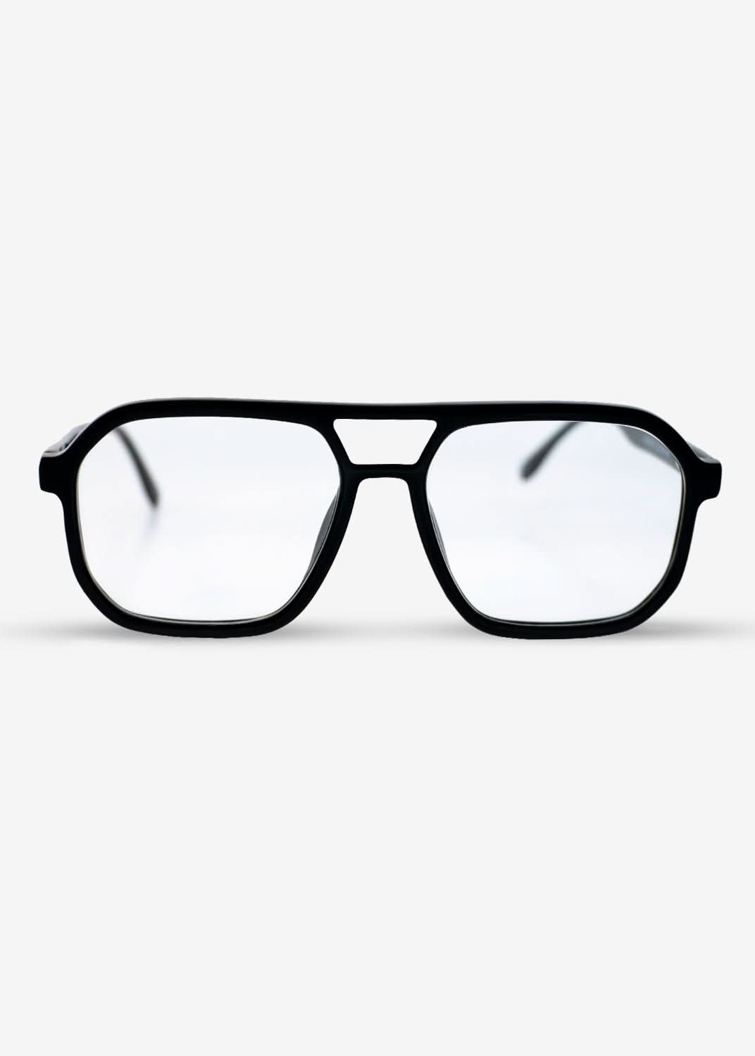 Champagne Club - Retro Black Optical Frame - Nuree World