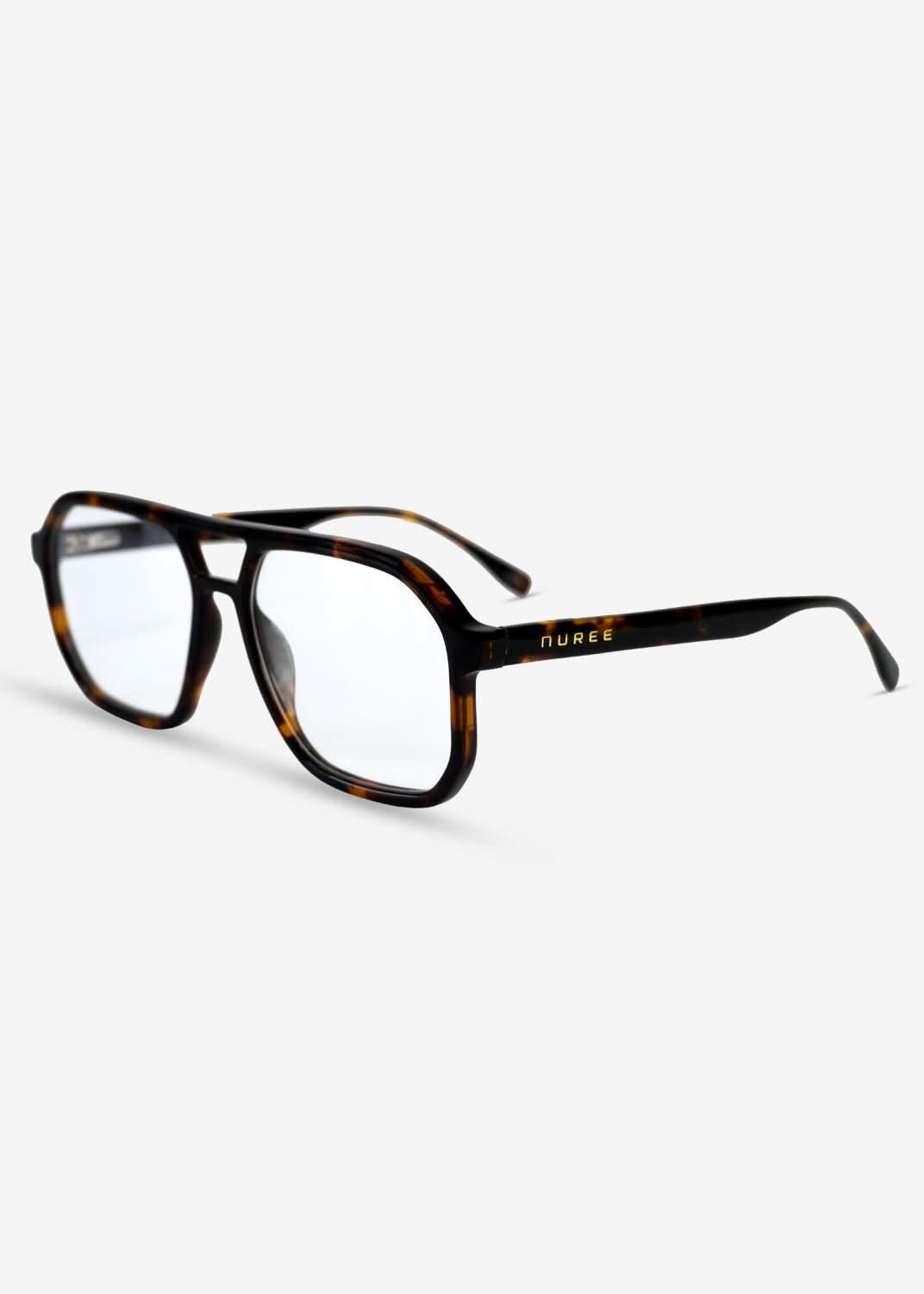 Champagne Club - Retro Brown Optical Frame - Nuree World
