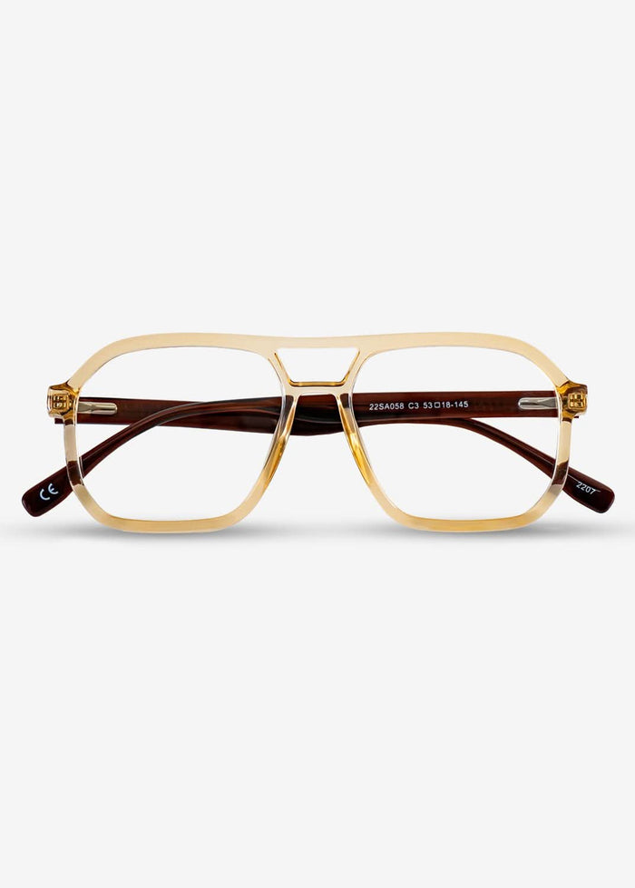 Champagne Club – Retro Luxe Optical Frame - Nuree World