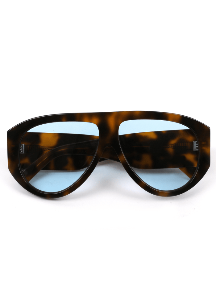 Cypher - Tortoise Ice Blue Polarised Sunglasses - Nuree World