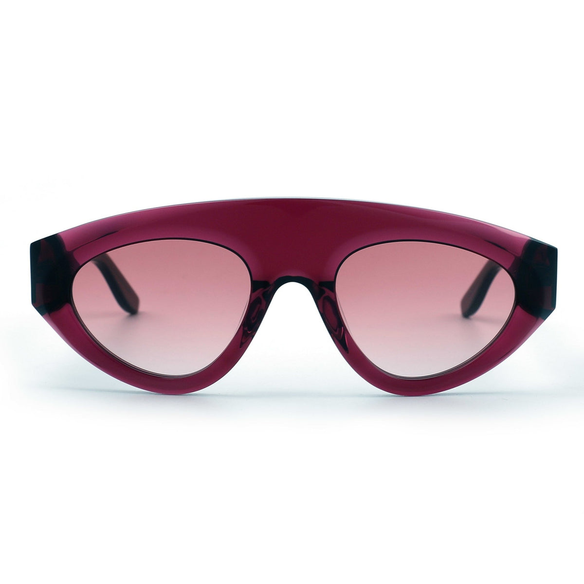 Flare - Polarised Sunglasses - Burgundy - Nuree World