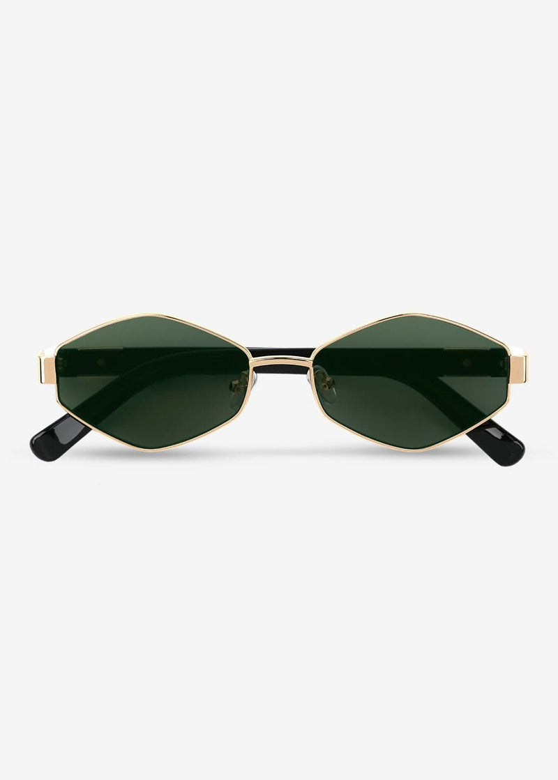 Kenji - Gold Titanium Sunglasses - Nuree World