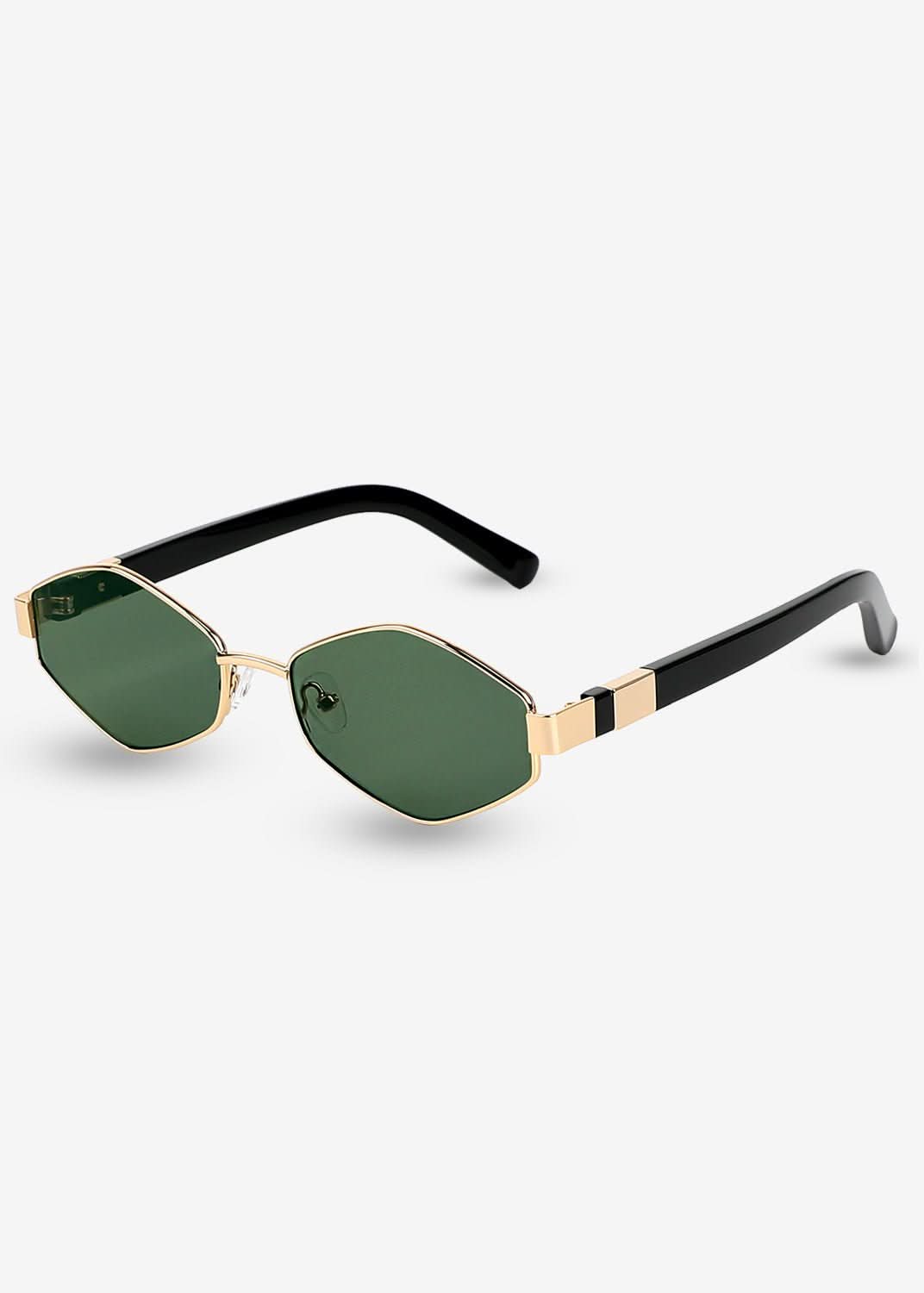 Kenji - Gold Titanium Sunglasses - Nuree World