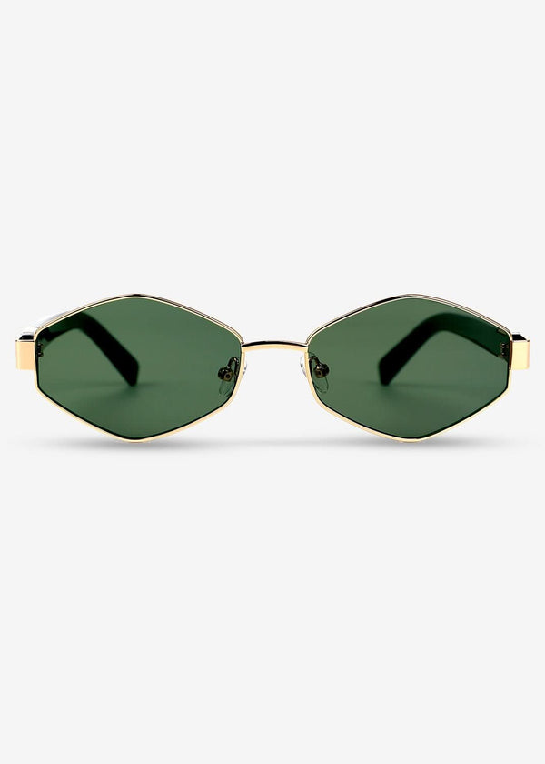 Kenji - Gold Titanium Sunglasses - Nuree World