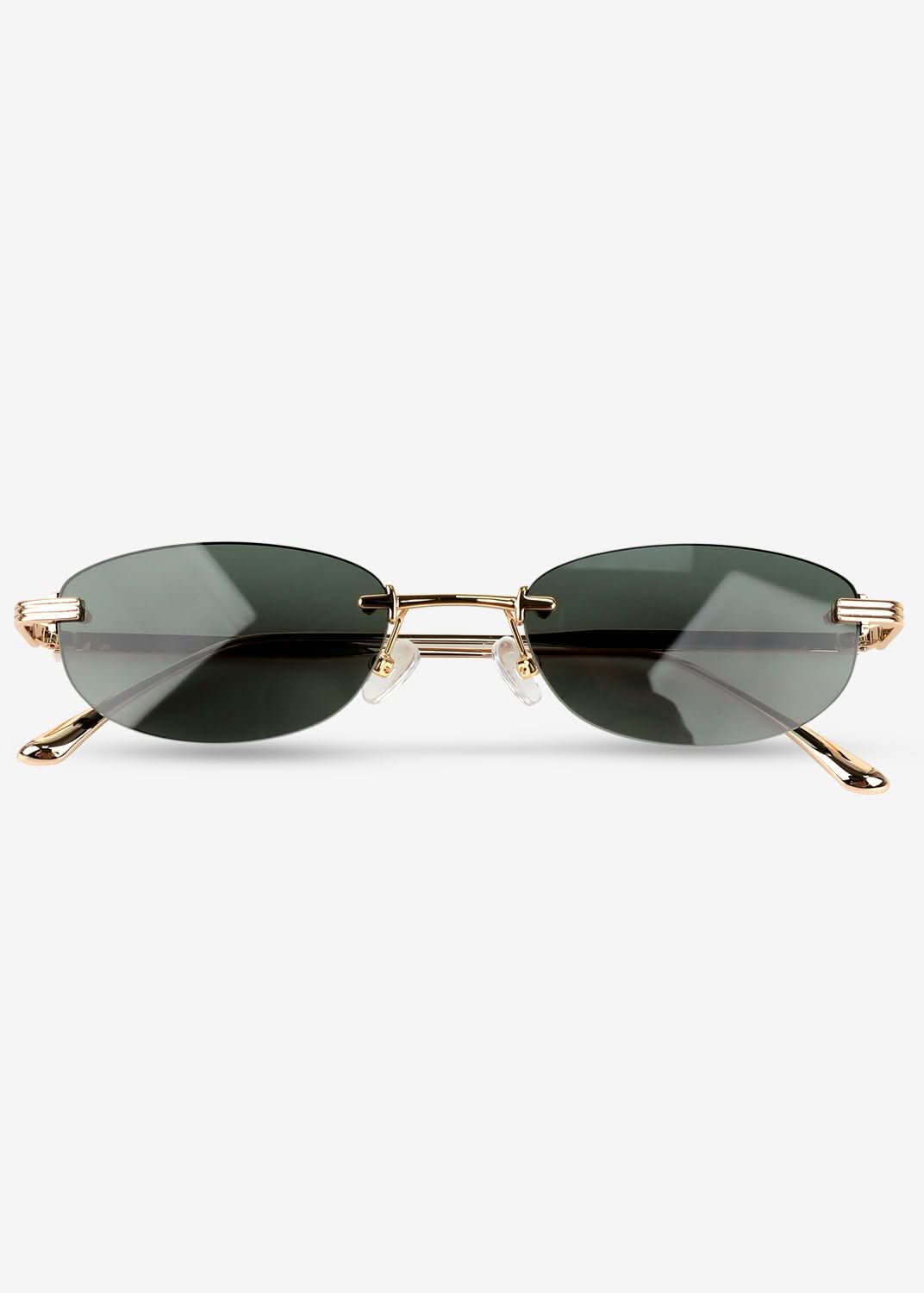 Masato - Gold lightweight Sunglasses - Nuree World