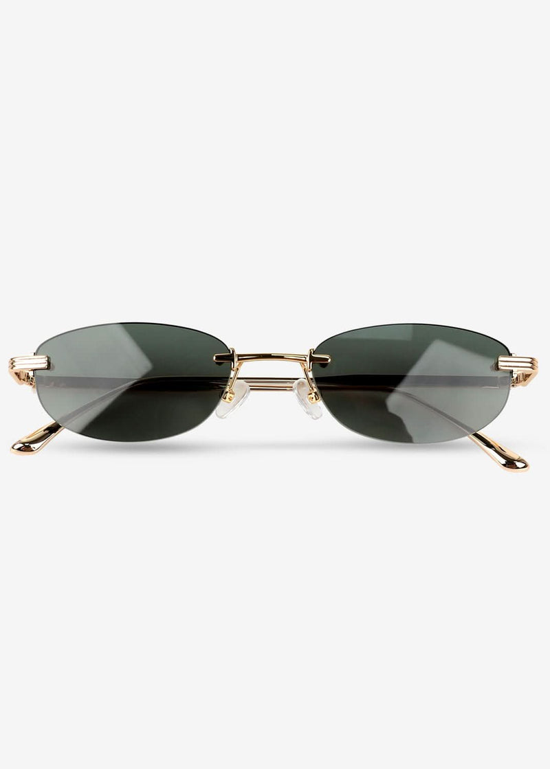 Masato - Gold lightweight Sunglasses - Nuree World