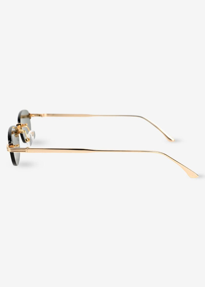 Masato - Gold lightweight Sunglasses - Nuree World