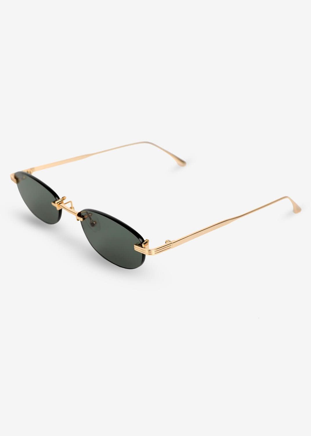 Masato - Gold lightweight Sunglasses - Nuree World