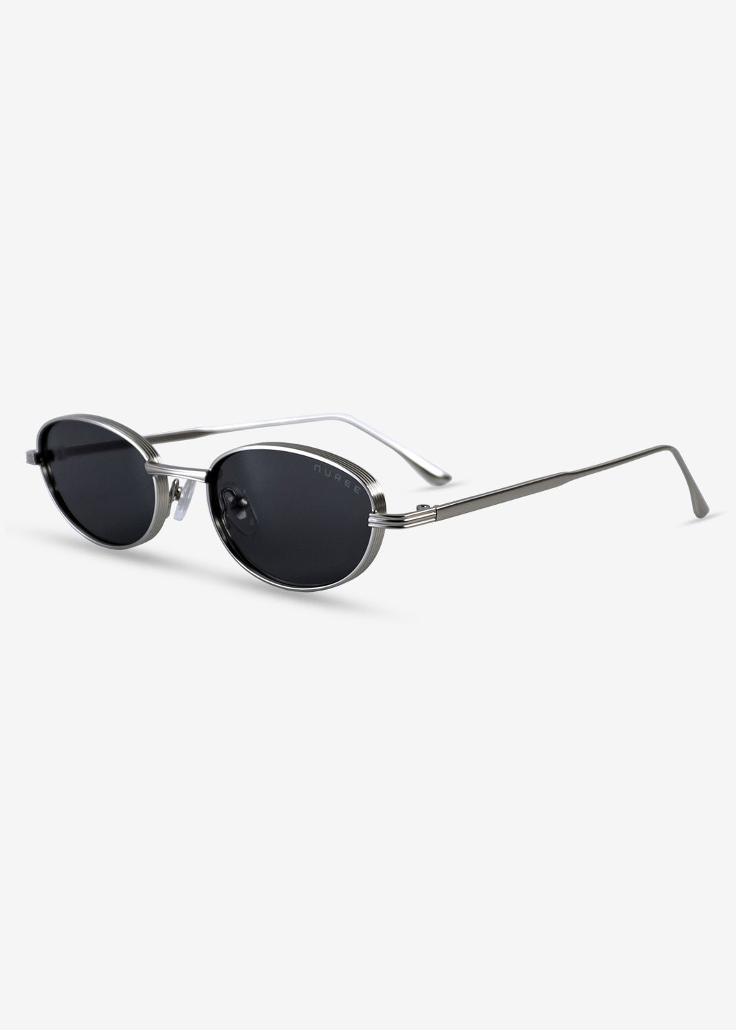 NOIRIS - Silver and Black Sunglasses - Nuree World