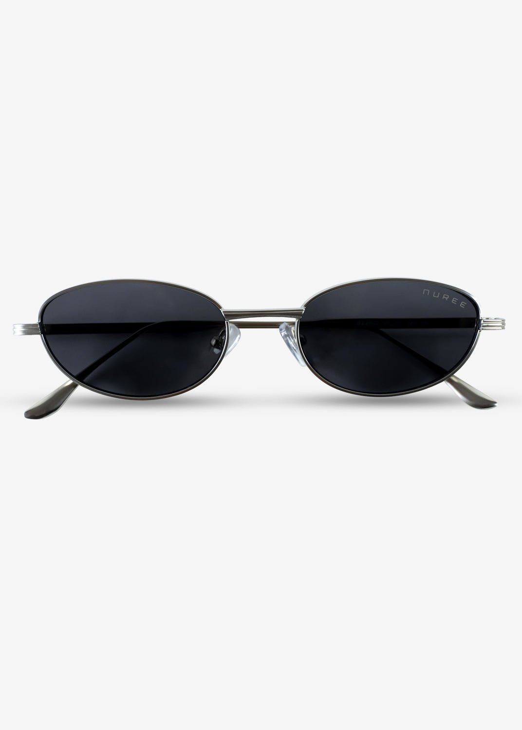 NOIRIS - Silver and Black Sunglasses - Nuree World
