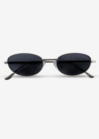 NOIRIS - Silver and Black Sunglasses - Nuree World