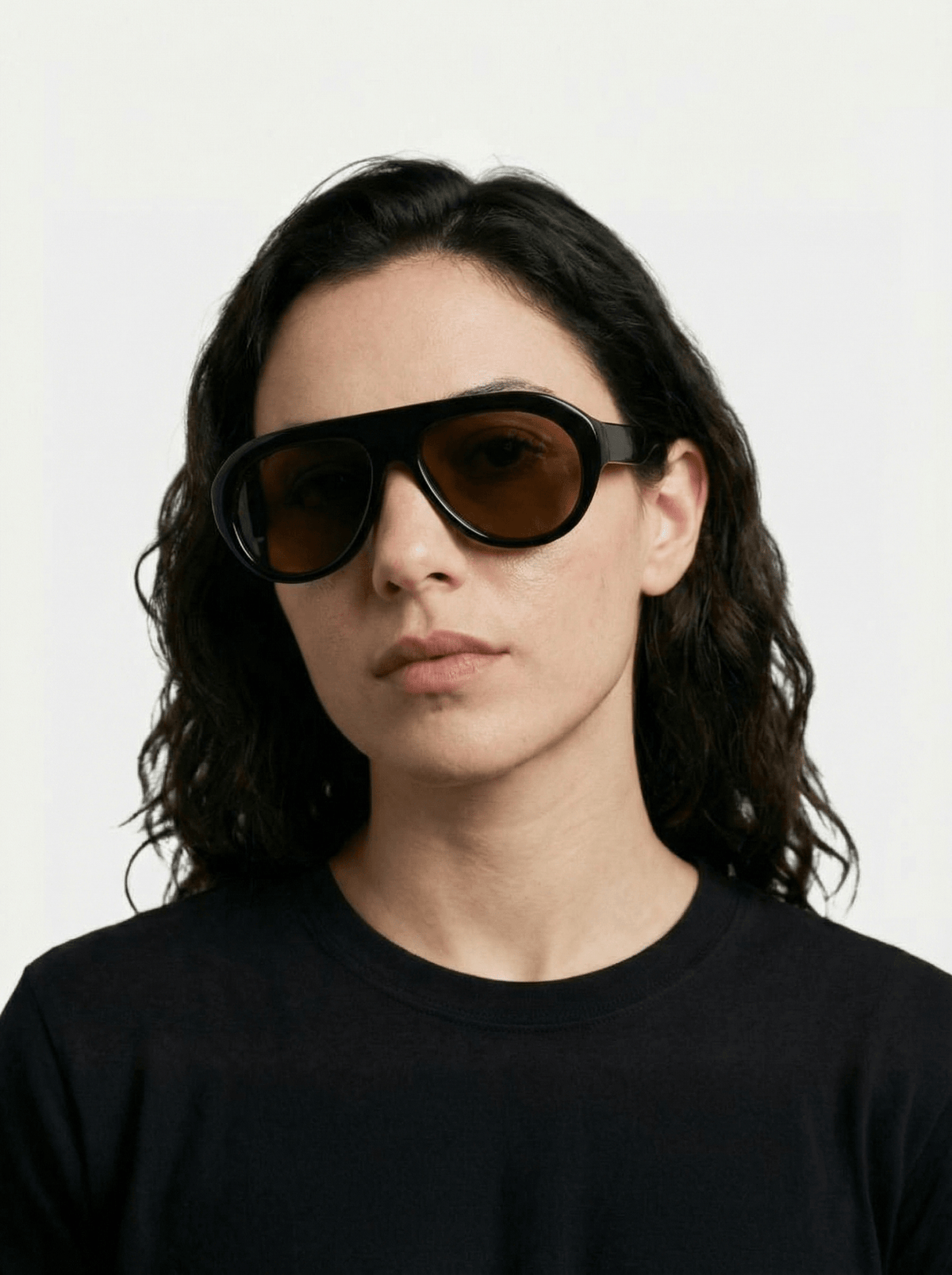 Nova - Polarised Sunglasses - Black & Brown - Nuree World