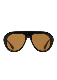 Nova - Polarised Sunglasses - Black & Brown - Nuree World
