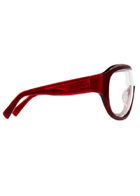 Orbit - Acetate Aviator Optical Frame - Red - Nuree World