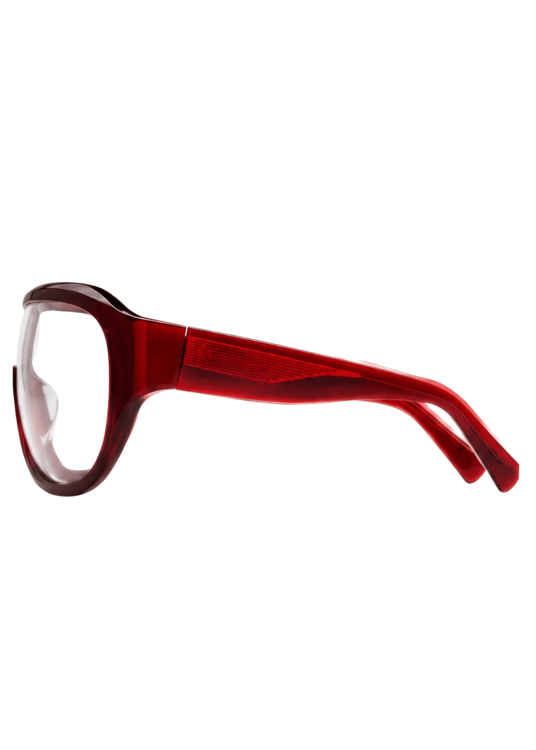 Orbit - Acetate Aviator Optical Frame - Red - Nuree World
