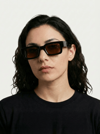 RAVEN - Black and Brown Polarised Sunglasses - Nuree World