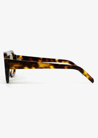 Russell Tortoise and Green - Polarized Sunglasses - Nuree World