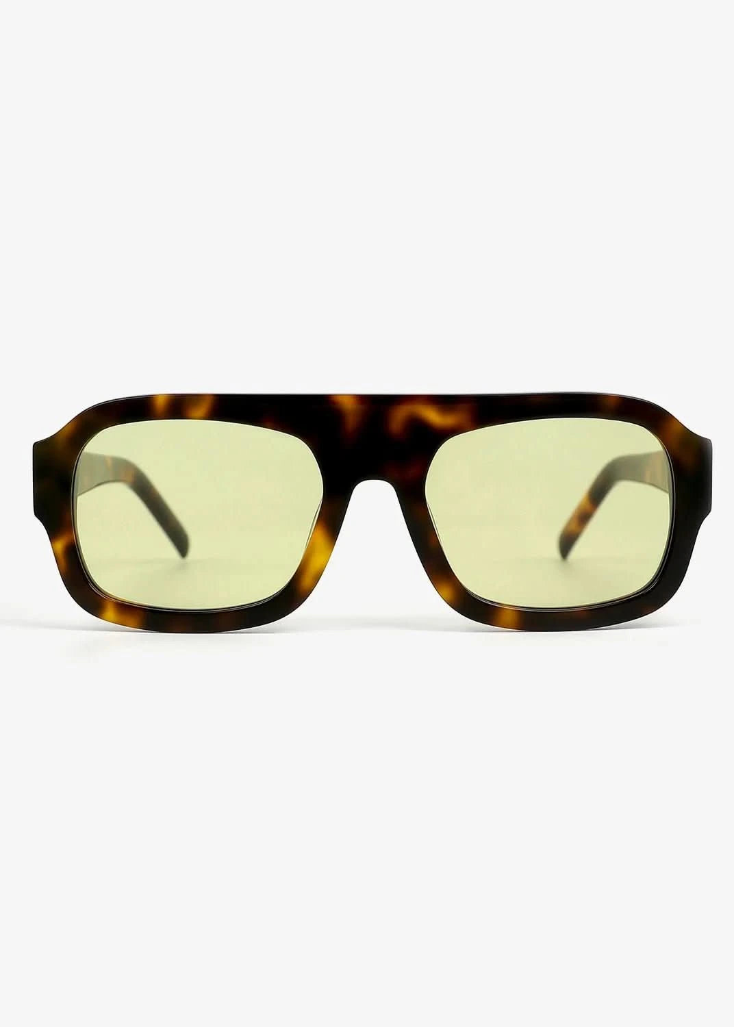 Russell Tortoise and Green - Polarized Sunglasses - Nuree World