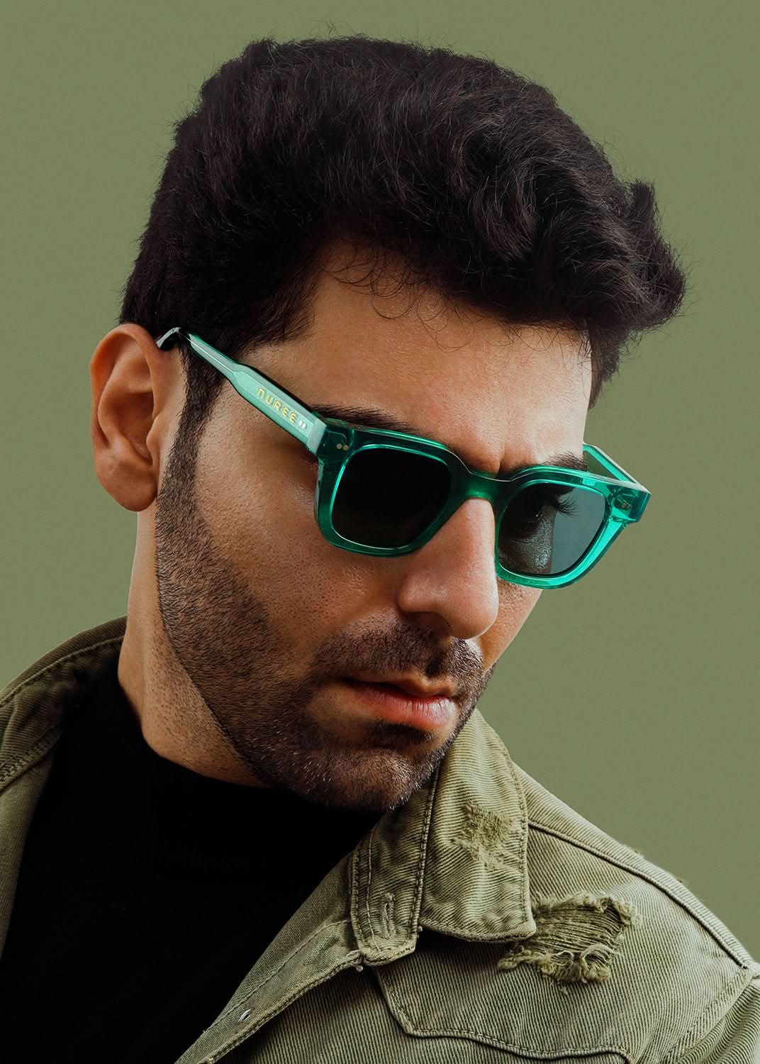Solomon Sea Green - Polarized Sunglasses - Nuree World