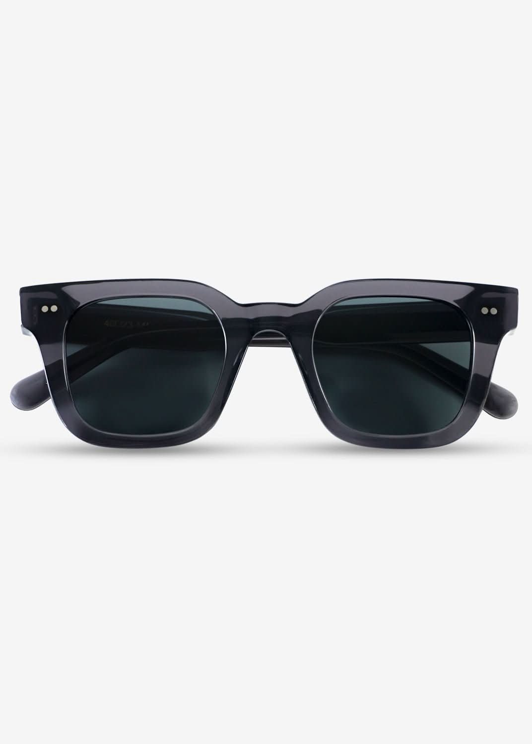 Solomon Transparent Black - Polarized Sunglasses - Nuree World