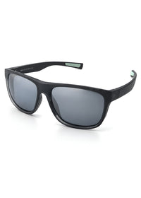 Sport Sunglasses – Matte Black Frame with Grey Polarized Lenses - Nuree World