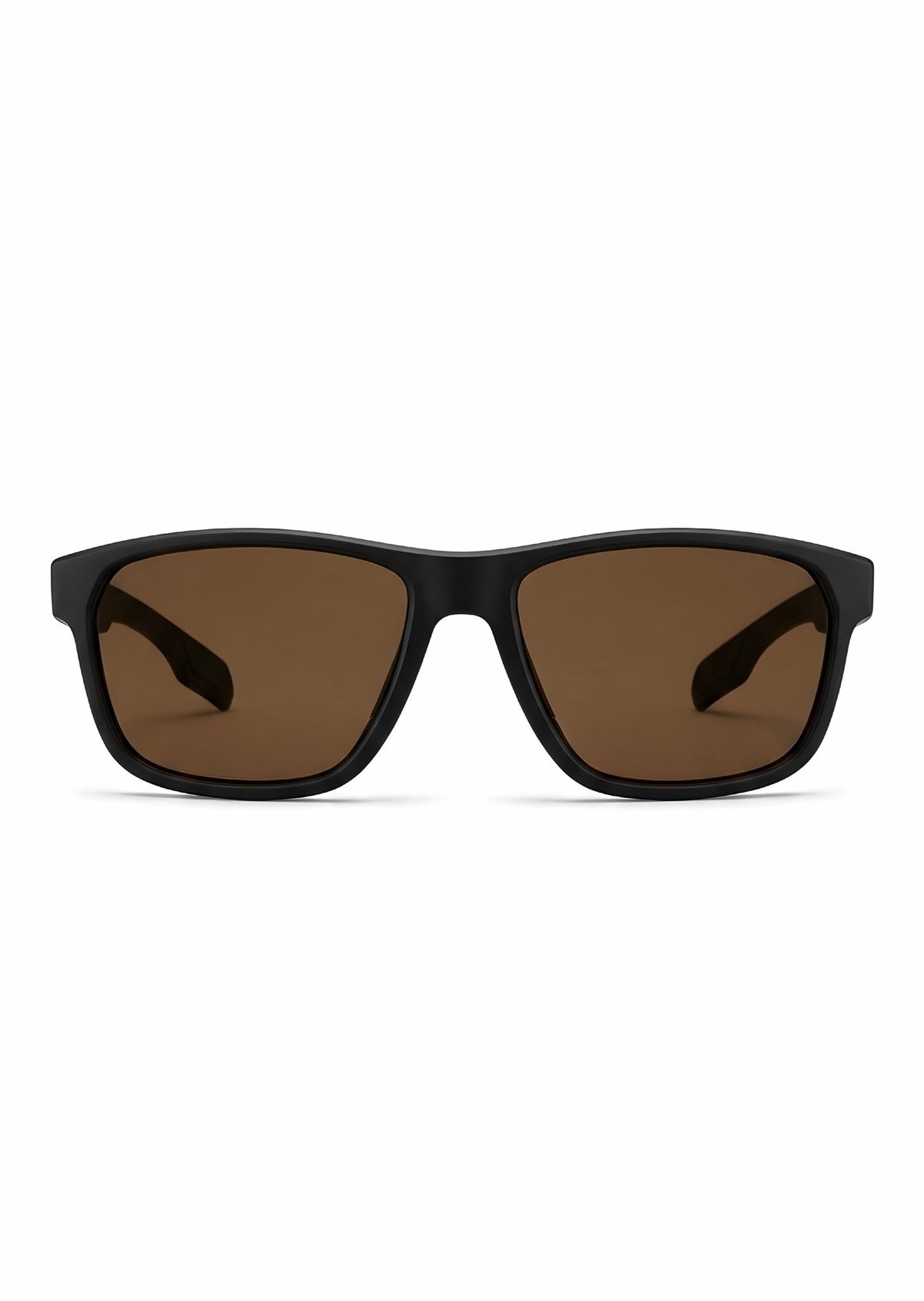 Sprint Sport Sunglasses – Black Frame with Brown Polarized Lenses - Nuree World