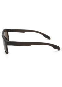 Sprint Sport Sunglasses – Black Frame with Brown Polarized Lenses - Nuree World