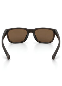 Sprint Sport Sunglasses – Black Frame with Brown Polarized Lenses - Nuree World