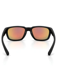 VELOCITY Polarized Sport Sunglasses – Black / Red Mirror - Nuree World