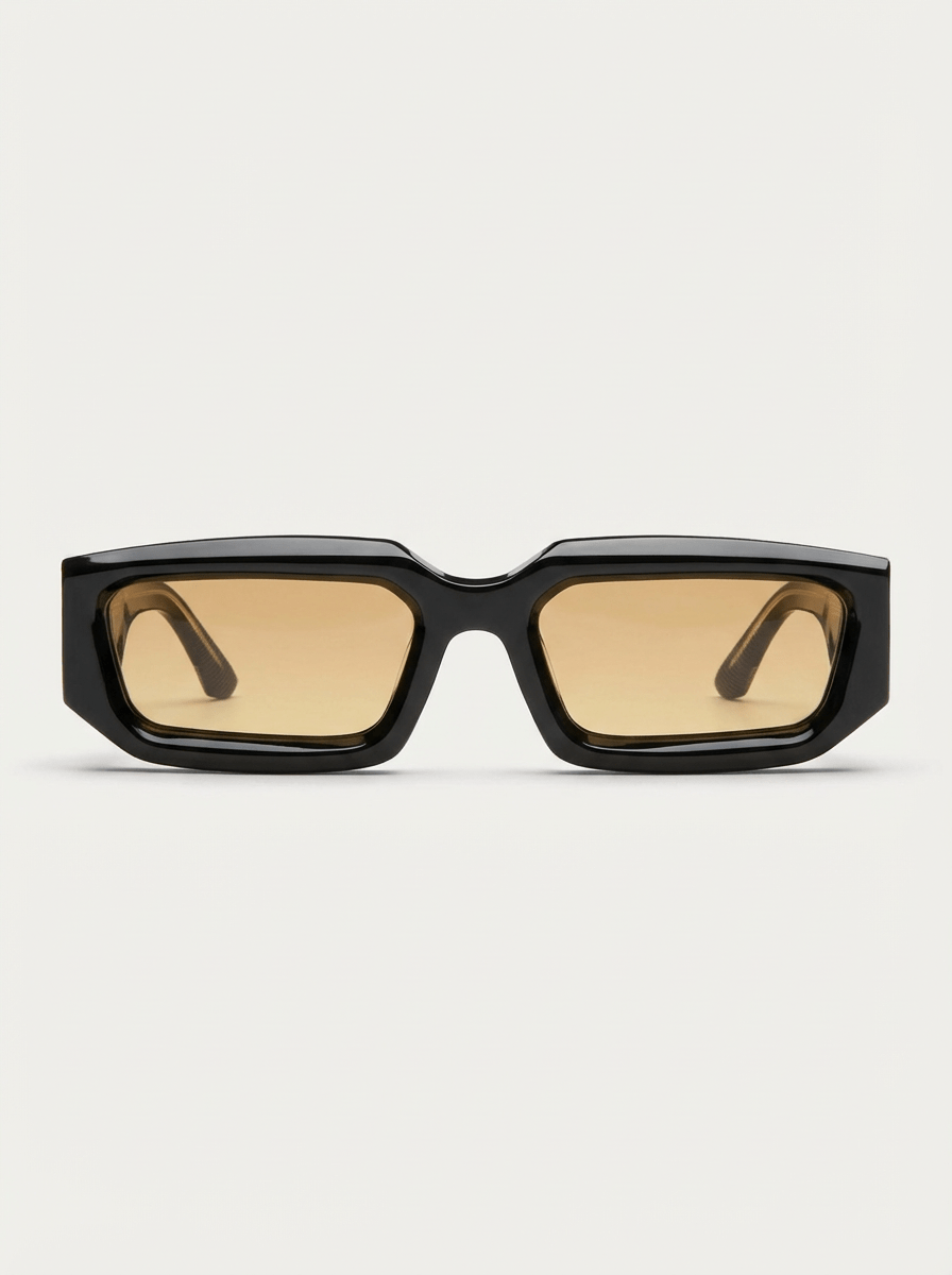 VOLT - Black and Warm Brown Polarised Sunglasses - Nuree World
