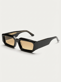 VOLT - Black and Warm Brown Polarised Sunglasses - Nuree World