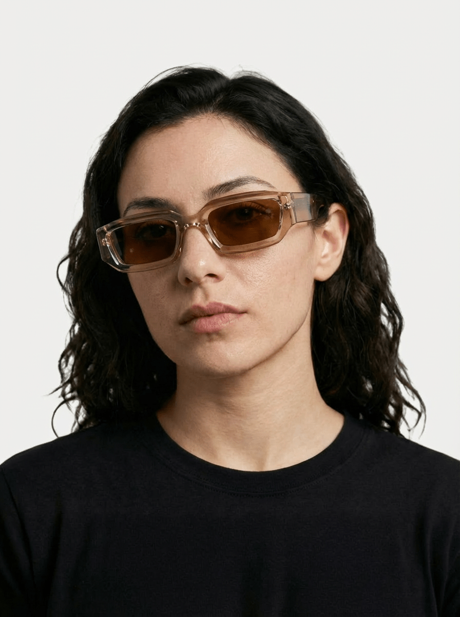 VOLT - Champagne Clear Polarised Sunglasses - Nuree World