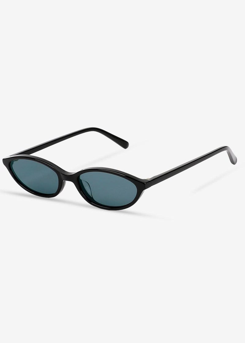 Yoko - Black Polarised Acetate Sunglasses - Nuree World