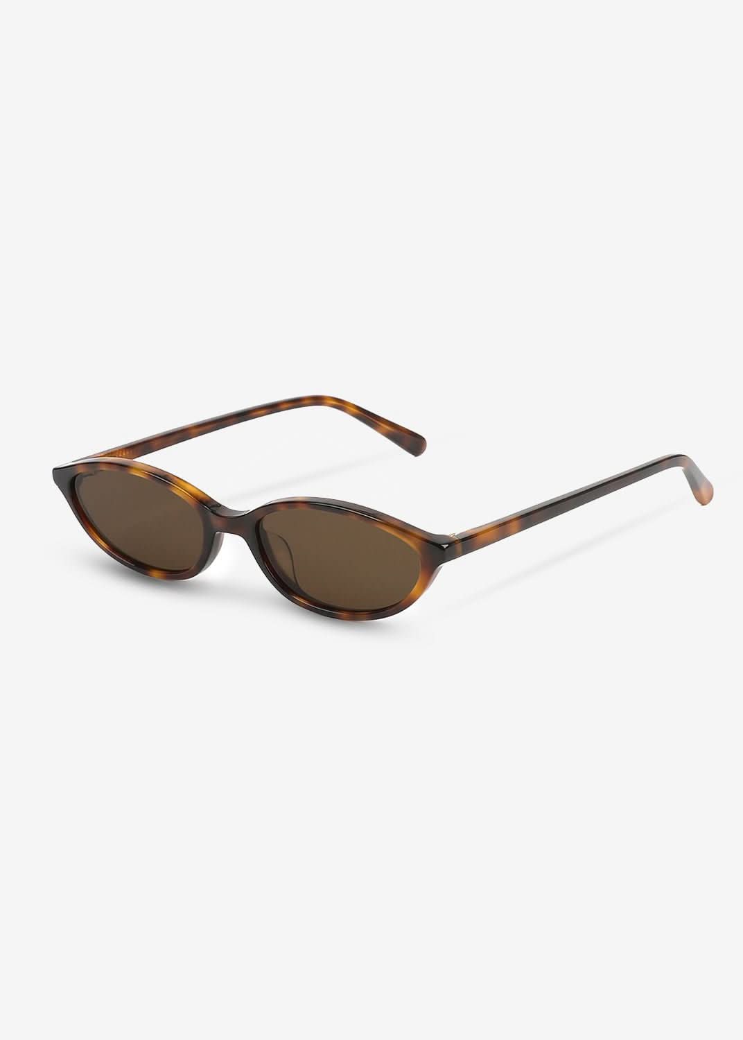 Yoko - Brown Polarised Acetate Sunglasses - Nuree World
