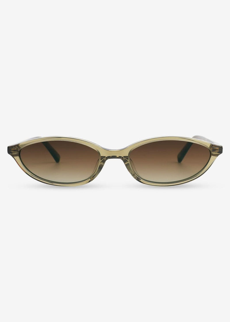 Yoko - Olive Polarised Acetate Sunglasses - Nuree World
